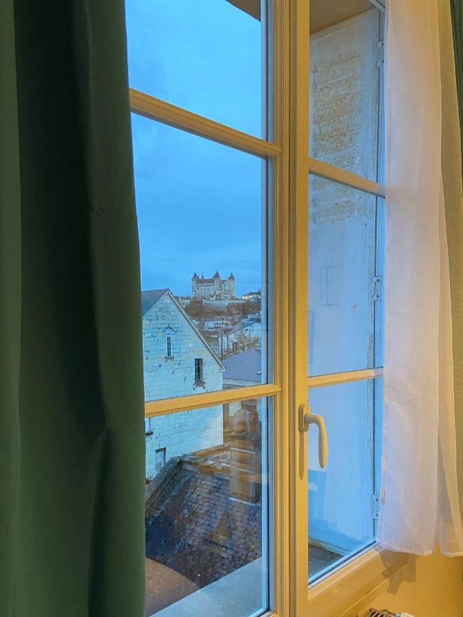 La Terrasse Saumuroise - Vue Chateau & Loire المظهر الخارجي الصورة